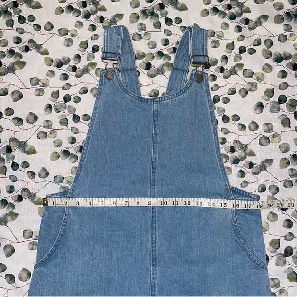 Ladies' Denim Overall Dress, Size M, EUC - Picture 8 of 13